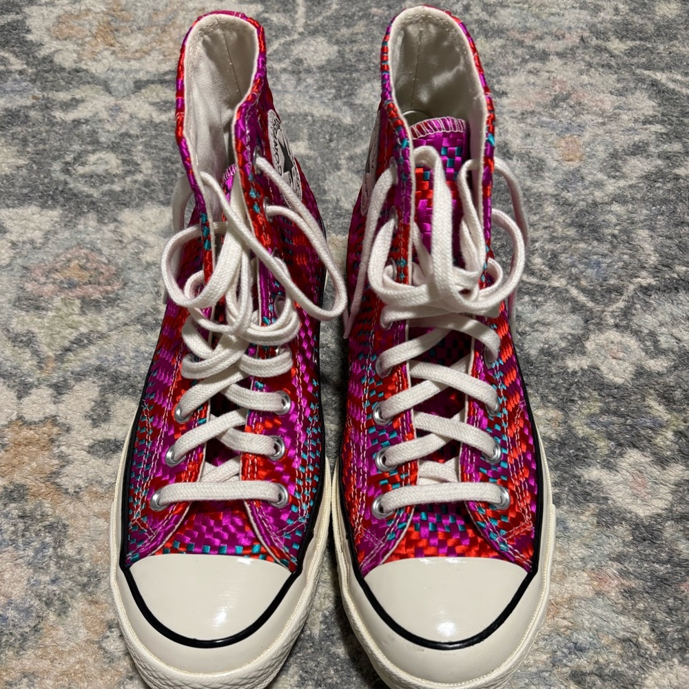 Converse Multicolor High-Top Sneakers
